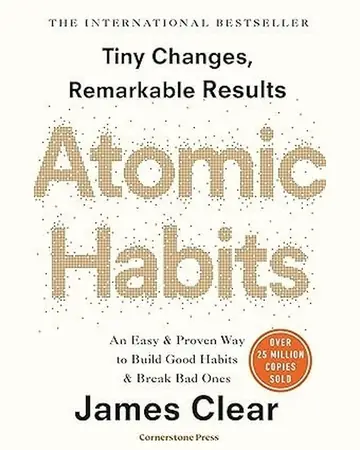 Atomic Habits by James Clear book cover