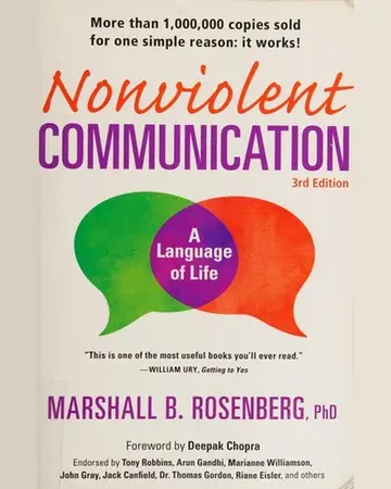 Nonviolent Communication by Marshall B. Rosenberg book cover