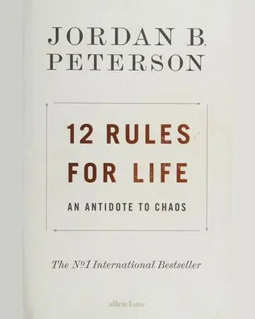 12 Rules for Life by Jordan B. Peterson book cover