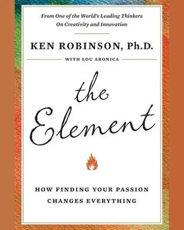 The Element by Ken Robinson with Lou Aronica book cover