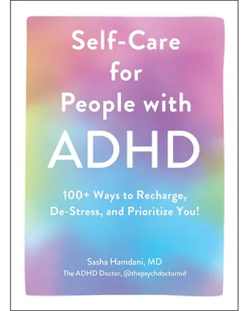 Self-Care for People with ADHD by Sasha Hamdani, MD book cover